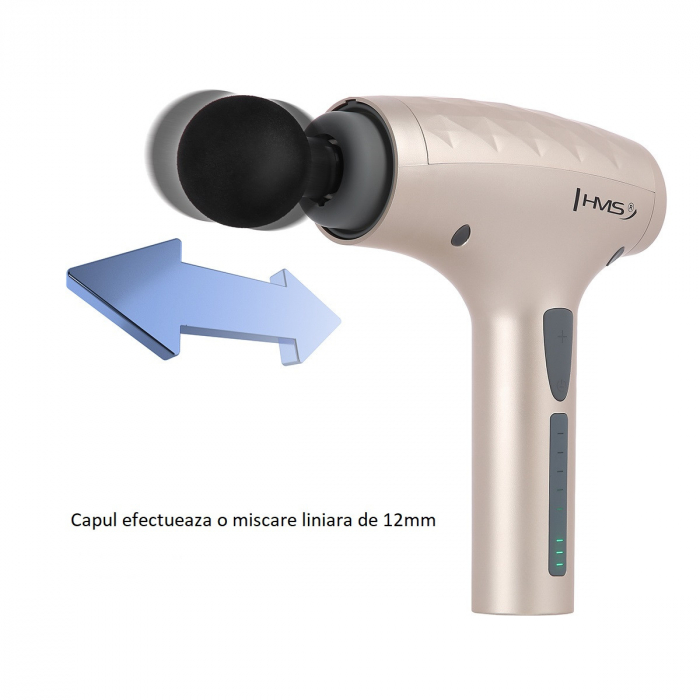 Pistol de masaj HMS PDM3134 Gold [6]