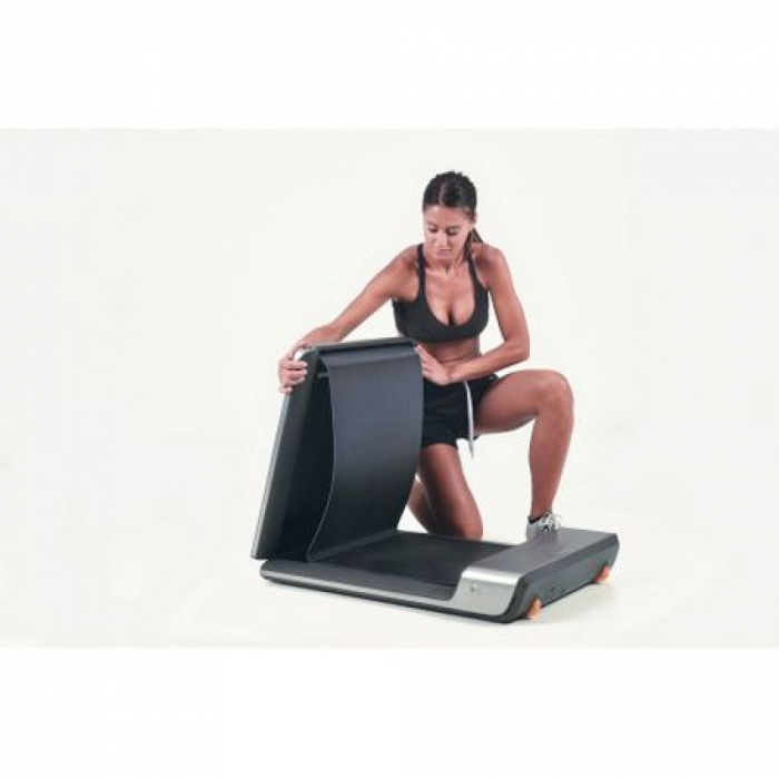 Banda de alergare electrica Toorx walking pad gri [6]