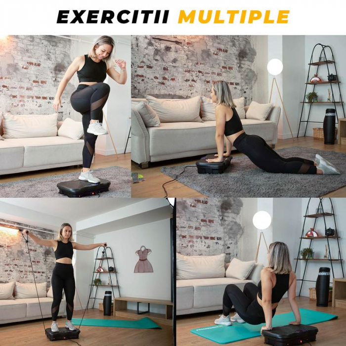 Aparat vibromasaj PROGRESSIVE UltraFit + 5 accesorii [8]