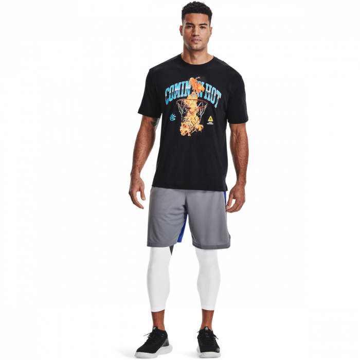 Tricou barbati Under Armour Curry Coming In Hot Tee negru L [2]