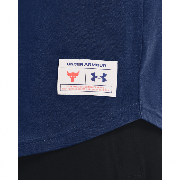 Tricou barbati Under Armour Pjt Rock Dept SS albastru L [5]