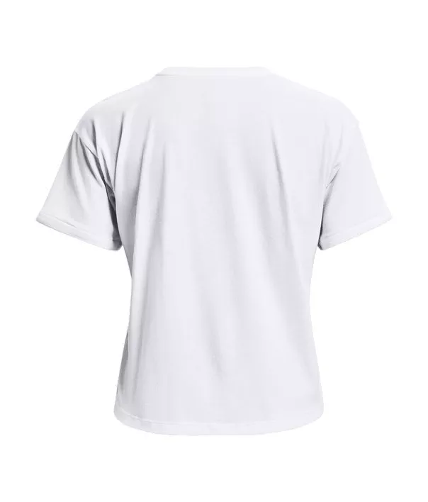 Tricou femei Under Armour Live Glow Graphic alb L [2]