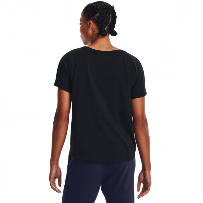 Tricou femei Under Armour Live Repeat WM Graphic Tee negru L [4]