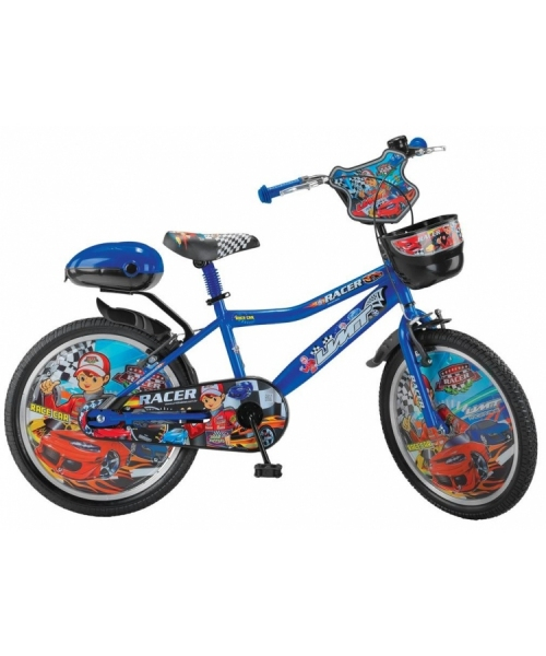 Bicicleta copii Umit Racer , culoare albastru, roata 20" , otel [2]
