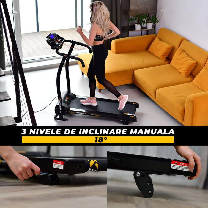 Banda de alergat electrica Progressive RUN1000 [8]