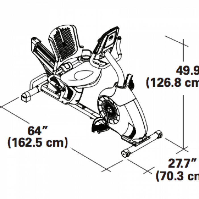 Bicicleta fitness orizontala SCHWINN 570R [7]