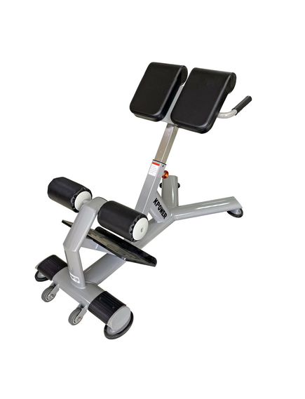 APARATE MULTIFUNCTIONALE FITNESS - Aparat Hiperextensie Abdomen/Spate, Otel, Dhs K004