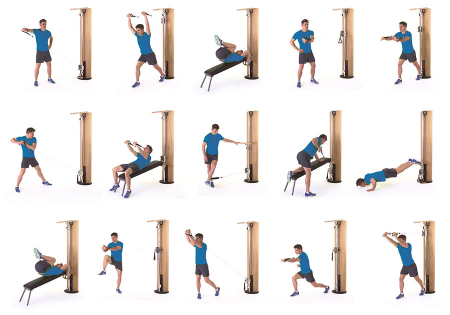 Aparat multifunctional fitness NOHRD SLIMBEAM [1]