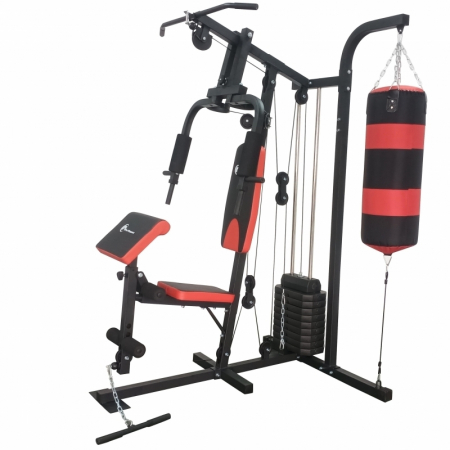Aparat multifunctional FitTronic AM7300, sac de box inclus, greutate suportata 150 kg [3]