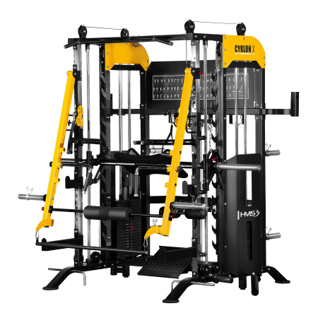 APARATE MULTIFUNCTIONALE FITNESS - Aparat Multifunctional HMS SMITH MACHINE CYKLON X