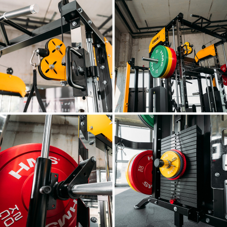 Aparat Multifunctional HMS SMITH MACHINE CYKLON X [4]