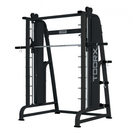 APARATE MULTIFUNCTIONALE FITNESS - Aparat Multifunctional Toorx WLX-6500 cu multiple statii de lucru, tractiuni la scripete pentru spate si bicepsi, prese pentru piept si umeri, extensii pentru picioare si exercitii pentru abdomen