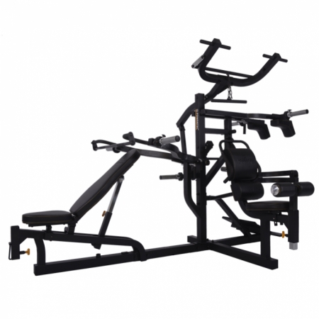 APARATE MULTIFUNCTIONALE FITNESS - Aparat multifunctional WB-MS Powertec-Negru