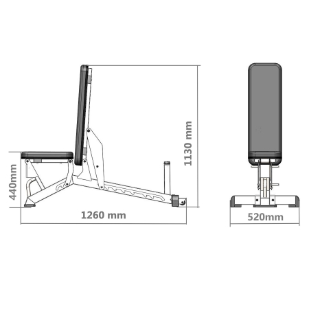 Banca exercitii reglabila HMS L1237 [2]
