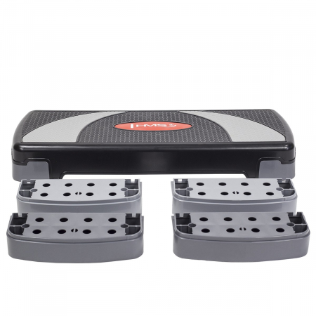 Banca aerobic HMS AS004 negru/gri [5]