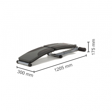 Banca de abdomene EVERFIT WBK-200 [2]