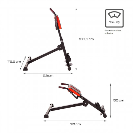 Banca hiperextensie HMS LR8310 [9]
