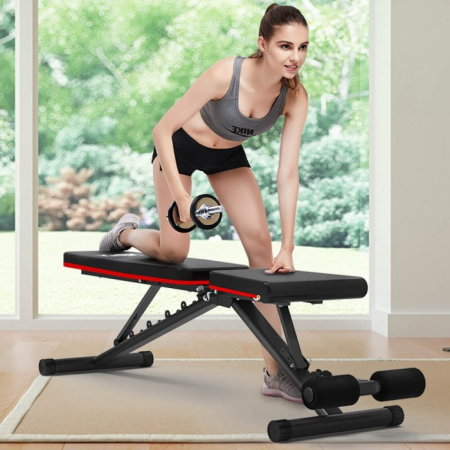 Banca fitness reglabila, pliabila Merach [4]