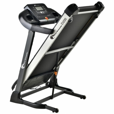 Banda de alergare electrica FitTronic® Delta 200, motor 2.5CP, viteza maxima 14 km, autolubrifiere, bluetooth, Kinomap, Zwift, Besyfit [5]