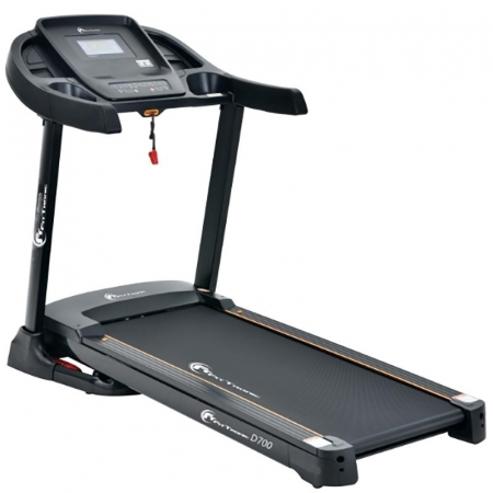 Banda de alergare electrica FitTronic® Delta 700, motor 4.5 CP, inclinatie 20%, viteza maxima 18 km/h, Kinomap, Zwift, Besyfit [5]