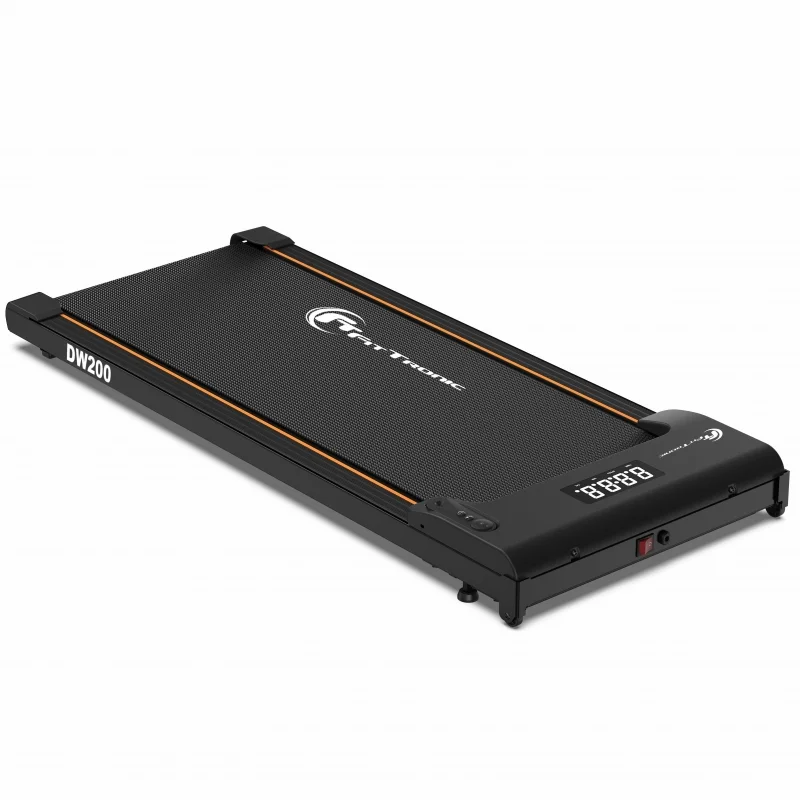 Banda de alergare electrica FitTronic Delta Walk 200, motor 2 CP, viteza maxima 6 km/h, greutate maxima 100 kg, telecomanda, dimensiune redusa, usor de depozitat [3]