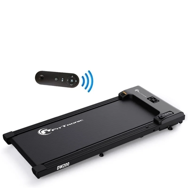 BENZI DE ALERGAT - Banda de alergare electrica FitTronic Delta Walk 200, motor 2 CP, viteza maxima 6 km/h, greutate maxima 100 kg, telecomanda, dimensiune redusa, usor de depozitat