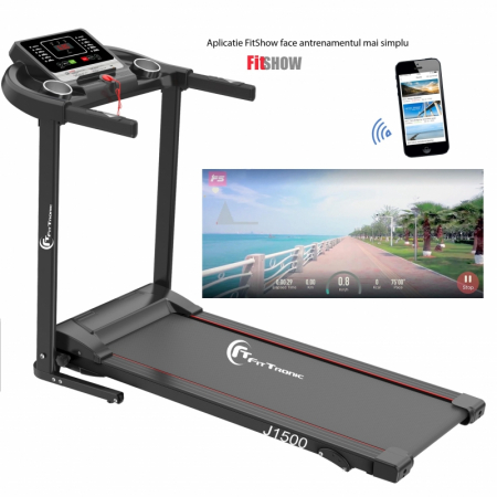 Banda de alergare electrica FitTronic J1500 [2]
