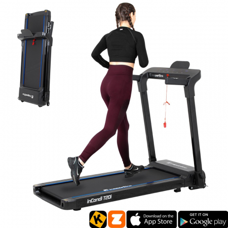 Banda de alergare electrica inSPORTline inCondi T20i, 1CP, 120kg [9]