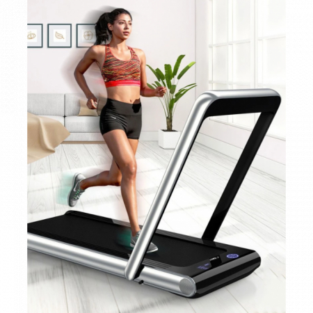 Banda de alergare electrica TheWay Fitness T4000 plus, argintiu, 1.75 CP, 12 KM/H [3]