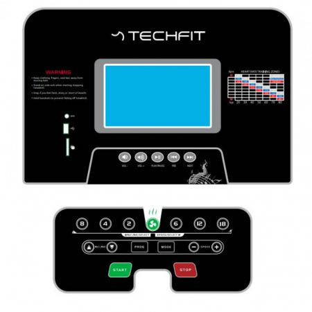 Banda de alergare electrica Techfit M200 [12]