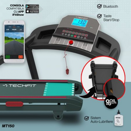 Banda de alergare electrica Techfit M150 [3]