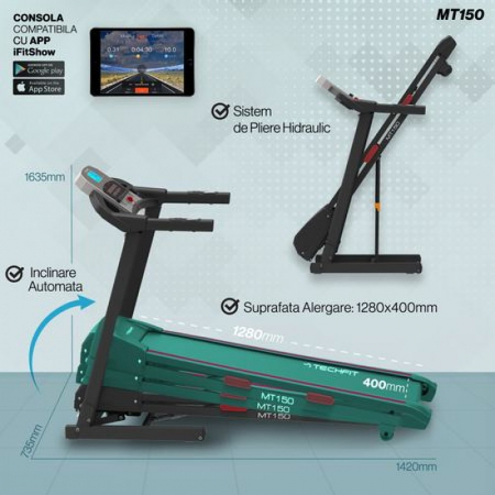 Banda de alergare electrica Techfit M150 [1]