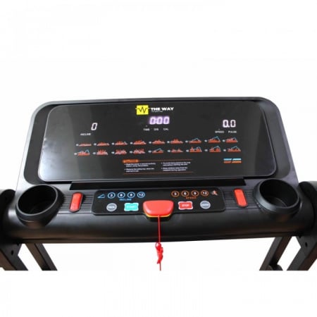 Banda de alergare pliabila, 2.25 CP, 120 kg, 16 KM/H, TheWay Fitness [7]