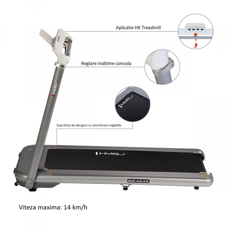 Banda de alergat electrica HMS BE4545 3CP, 110KG [14]
