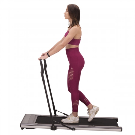 Banda de alergat electrica HMS LOOP08 Gri 0.5CP, 100KG [25]