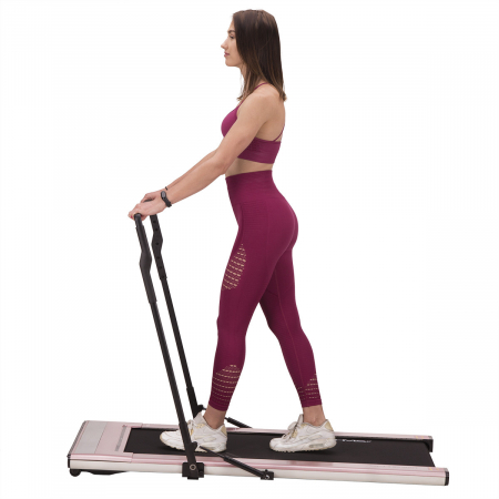 Banda de alergat electrica HMS LOOP08 Roz 0.5CP, 100KG [25]