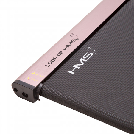 Banda de alergat electrica HMS LOOP08 Roz 0.5CP, 100KG [16]