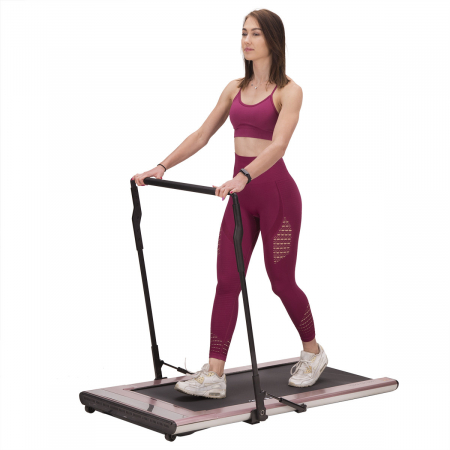 Banda de alergat electrica HMS LOOP08 Roz 0.5CP, 100KG [26]