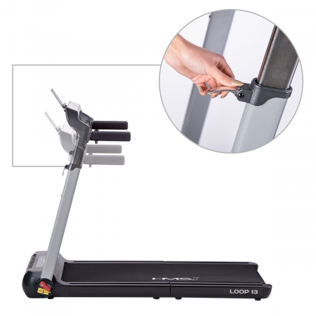 Banda de alergat electrica HMS LOOP13, 1.5CP, 110kg [3]