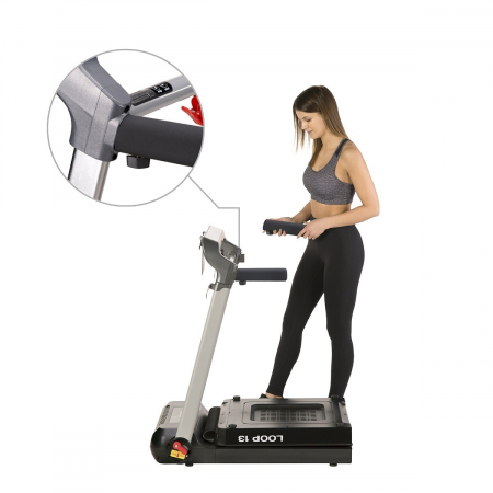 Banda de alergat electrica HMS LOOP13, 1.5CP, 110kg [9]