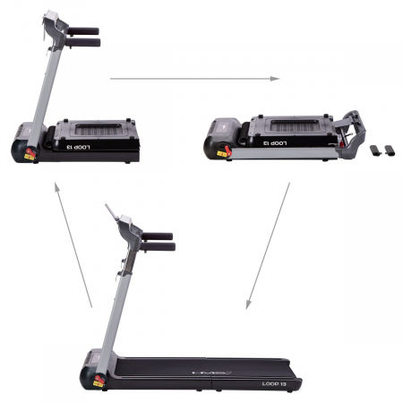 Banda de alergat electrica HMS LOOP13, 1.5CP, 110kg [2]