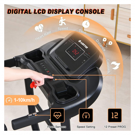 Banda de alergat electrica Lotto Optima [11]