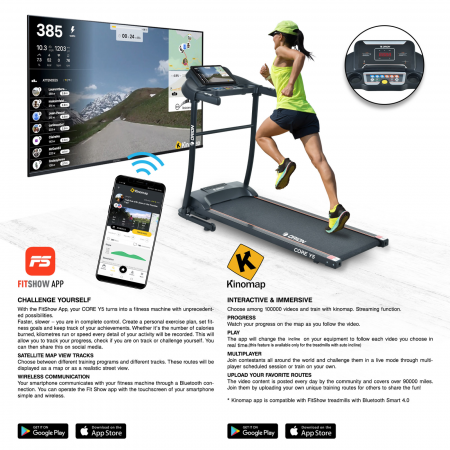 Banda de alergat electrica Orion Core Y5 [2]