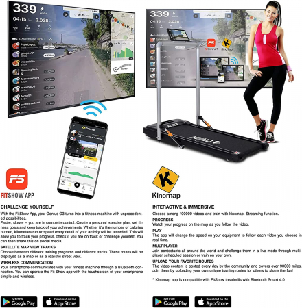 Banda de alergat electrica Orion Genius G3 [8]