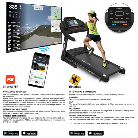 Banda de alergat electrica Orion Sprint C3 [7]