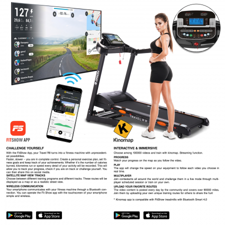 Banda de alergat electrica Orion Travel R8 [2]