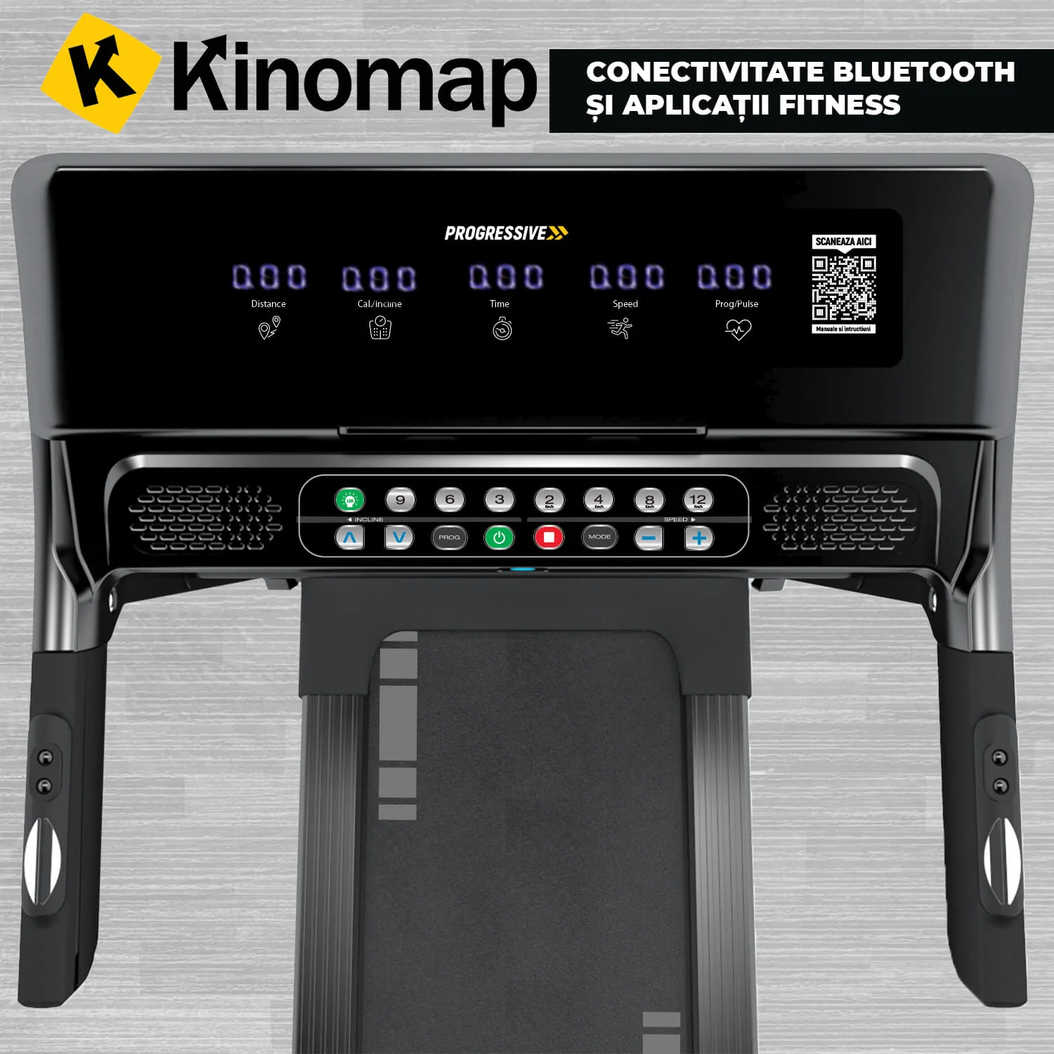 Banda de alergat electrica PROGRESSIVE RUN2500 [9]