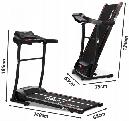 Banda de alergat electrica Sportmann ABARQS, 2CP, 110 kg [1]