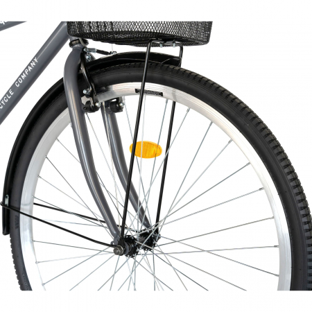 Bicicleta CITY 28" Rich Bike Exquisite R2891A, culoare gri/alb [7]