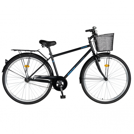 Bicicleta CITY 28" Rich Exquisite R2891A, culoare negru/albastru [0]
